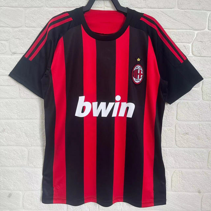 Retro football jersey top T-shirt