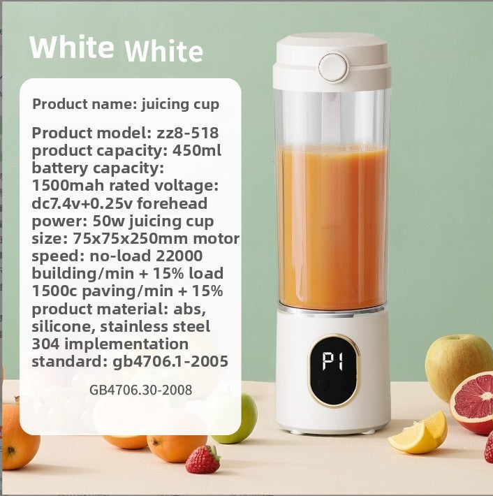 USB Rechargeable Portable Juicer Blender Cup