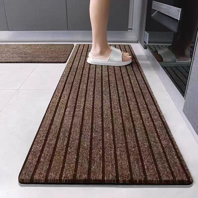 Kitchen floor mat for the entrance door