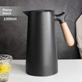Glass Inner Coffee Pot with Temperature Measurement Lid