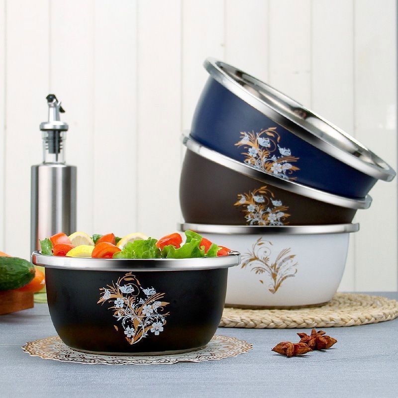 Thickened Stainless Steel Kitchen Mixing Bowl