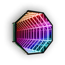 Multi-Layer LED Abyss Mirror Wall Light for Modern Decoration