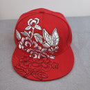 Adjustable Crane Embroidered Baseball Cap