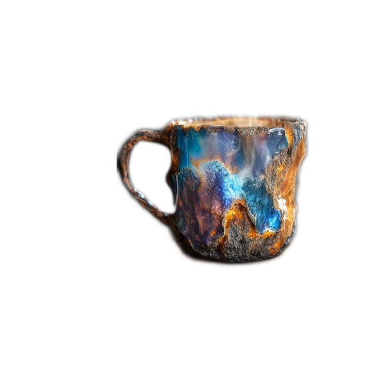 Imitation mineral resin crystal coffee cup - TrendTrove