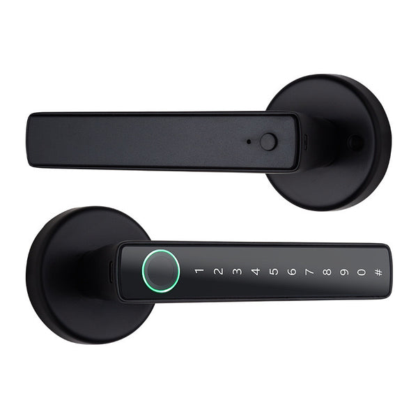 Smart Fingerprint Door Lock with Bluetooth and Key Access