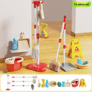 Children play house with mops