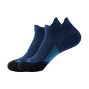 Professional sports socks for men and women, shallow socks for fitness and running, towel bottom, anti slip and wear-resistant sports boat socks - TrendTrove