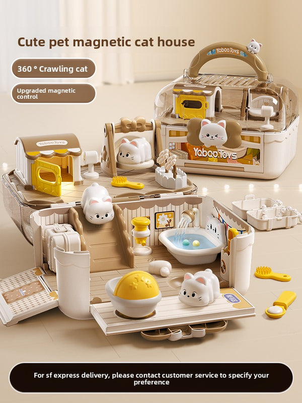 Simulated Electric Pet House for Kittens