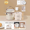 Electric Insulated Lunch Box with Heating and Microwave Safe