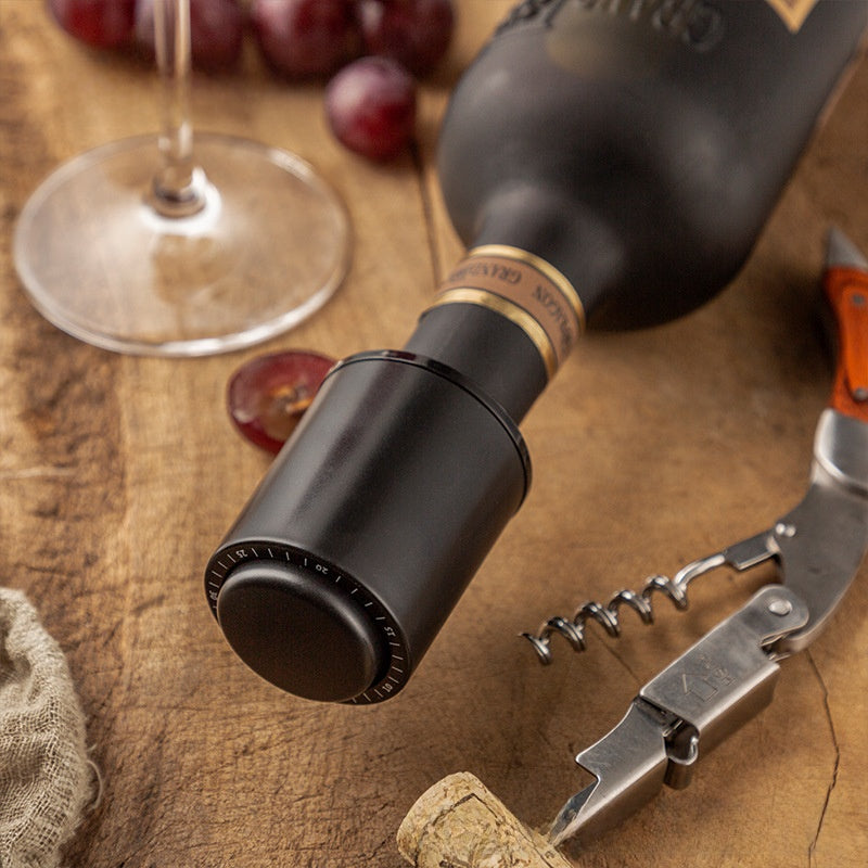 Press-Type Vacuum Wine Stopper