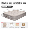 Inflatable mattress for outdoor camping folding bed
