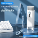 Seven-in-one multi-functional computer keyboard cleaning brush