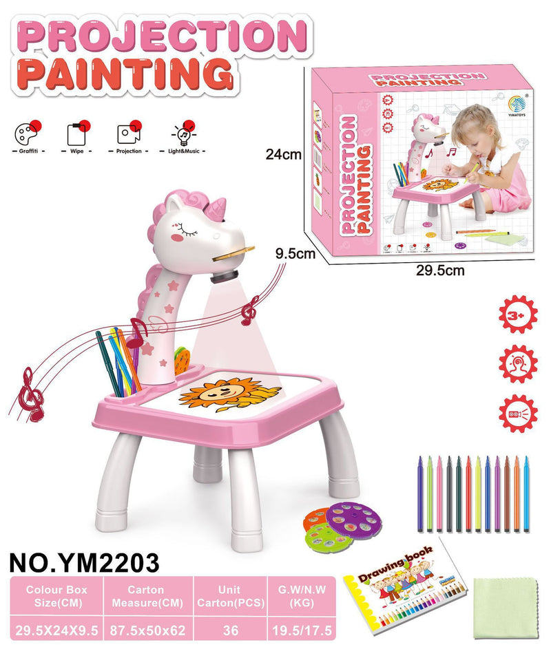 Children's Projection Drawing Table Educational Toy