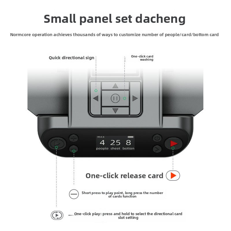 Texas Hold 'em poker shampoo all-in-one machine