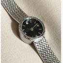 Simple Retro Copper Mesh Small Gold Watch Women's Internet Celebrity Explosive Exquisite Casual Light Luxury All-match Elegant