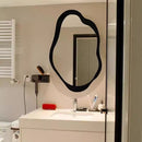 French-Style Oval Bathroom Mirror