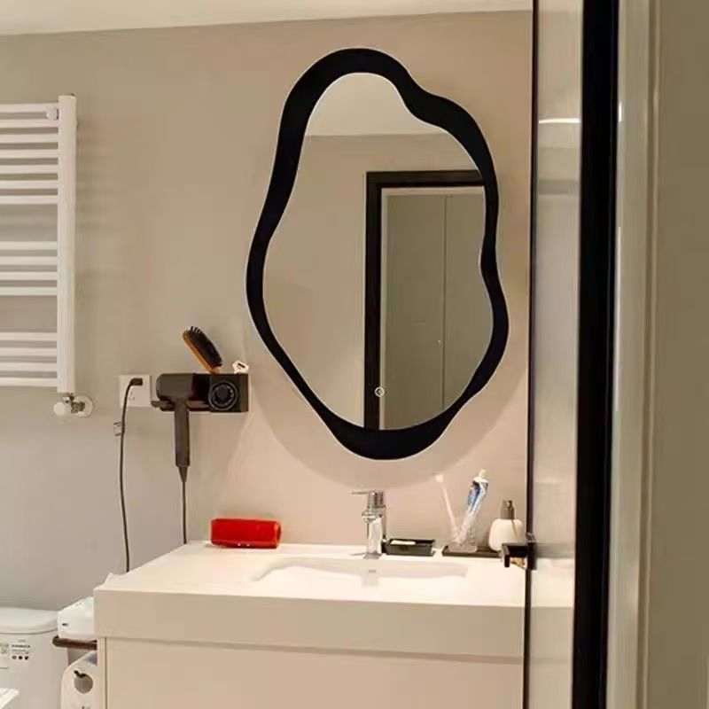 French-Style Oval Bathroom Mirror