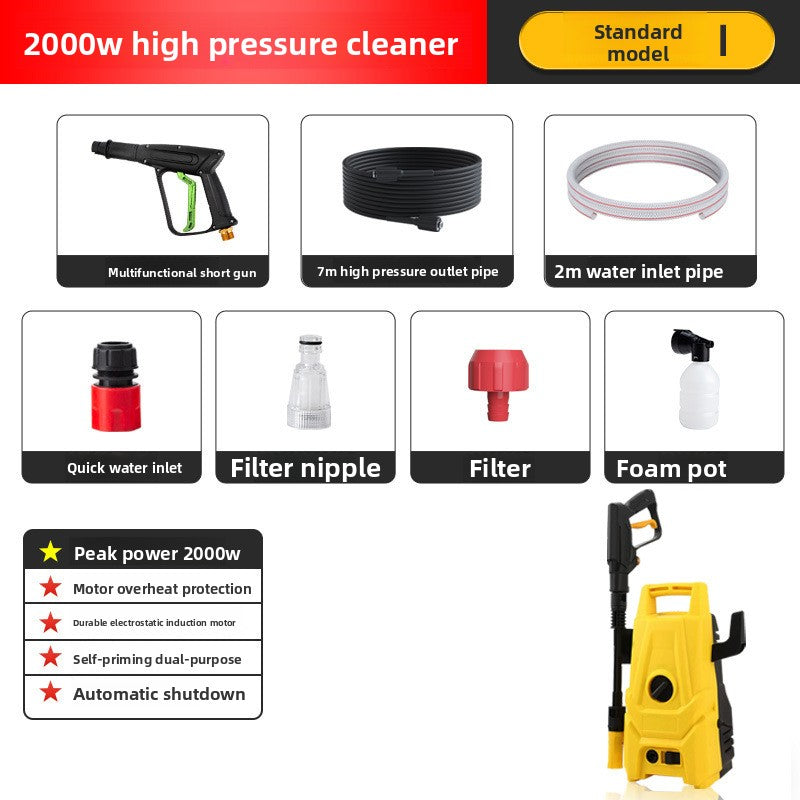 Portable Electric High Pressure Washer