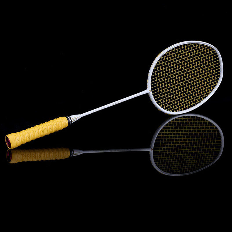 Full Carbon Badminton Racket Single Shot Attack Training