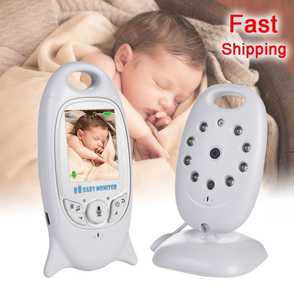 VB601 Baby Monitor 2 inch BeBe Baba Electronic Babysitter Radio Video Nanny Camera Night Vision Temperature Monitoring 8 Lullaby - TrendTrove