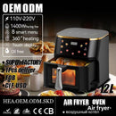 Large-capacity air fryer