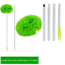 Aluminum alloy splicing circular dust collector, dust collector, ceiling cleaning tool, circular dust collector - TrendTrove