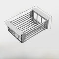 Adjustable Stainless Steel Kitchen Drain Basket