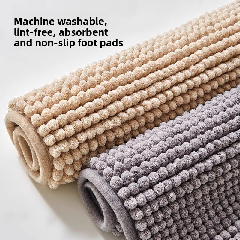 Soft Absorbent Non-Slip Bathroom Floor Mat