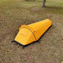 Camping Single Person Tent Ultralight Compact Outdoor Sleeping Bag Tent Larger Space Waterproof Backpacking Tent Cover Hiking - TrendTrove