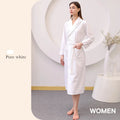 Thin satin bathrobe with quick drying water absorption for couples women's long and plus size yukata for men - TrendTrove