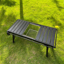 IGT Stainless Steel Folding Basket: Drain & Wash, Ideal Camping Table Accessory. - TrendTrove