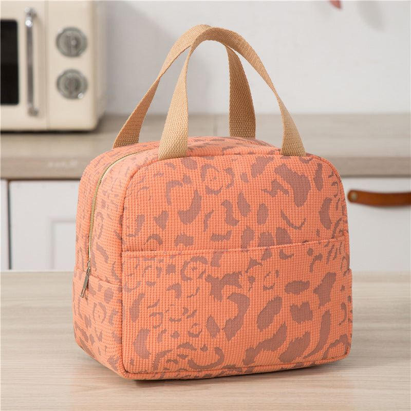 Outdoor creative ink pattern insulation bag lunch bag lunch box bag travel cooler bag picnic bag lunch bag - TrendTrove