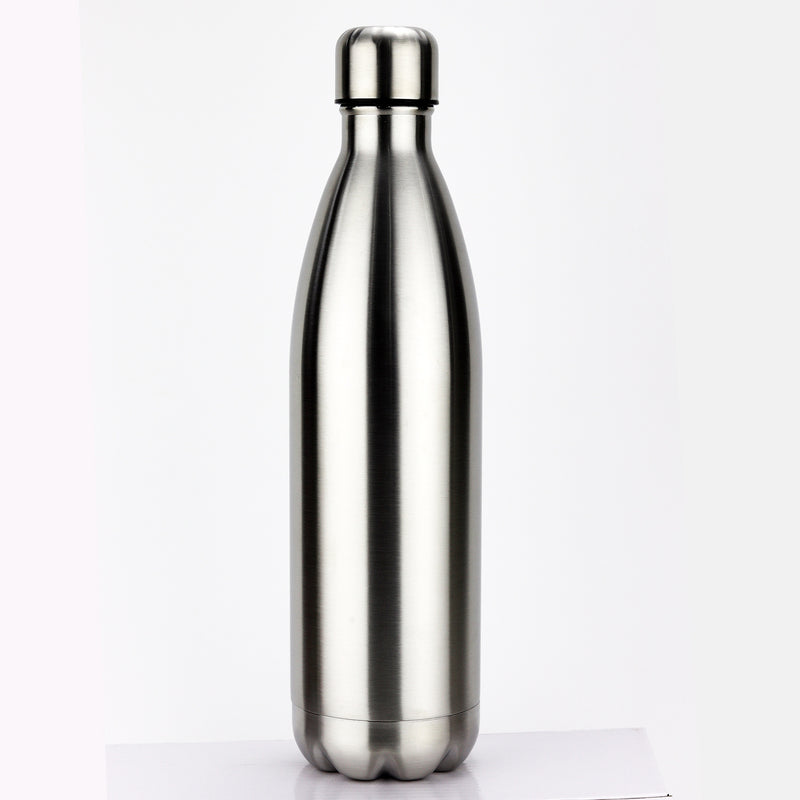 750ml Coke bottle with detachable bottom, outdoor sports water bottle, stainless steel multifunctional thermos cup - TrendTrove