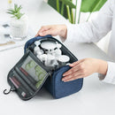 Outdoor Portable Oxford Cloth Travel Rinse Bag Waterproof Large Capacity Storage Makeup Bag - TrendTrove