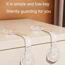 Infant and child safety lock buckle, anti opening drawer lock, cabinet door lock, refrigerator lock, multifunctional transparent - TrendTrove