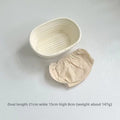 Natural Rattan Bread Fermentation Basket with Cloth Cover