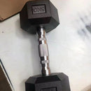 Iron core hexagon coated dumbbell home fitness equipment 1kg weight coated pure iron gym fixed
