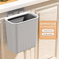 Wall-mounted kitchen trash can