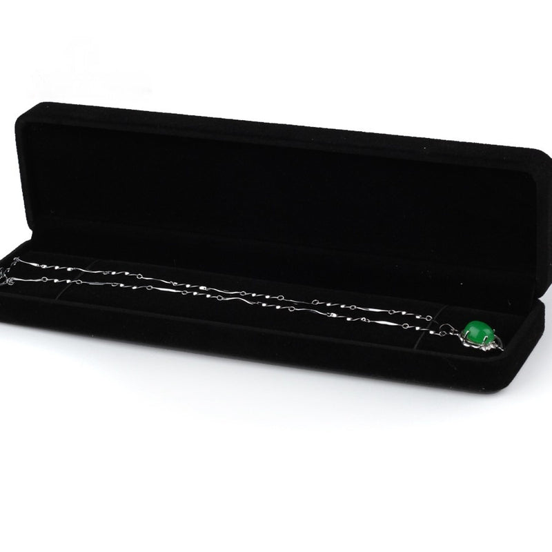 All Black Suede Bracelet Gift Box