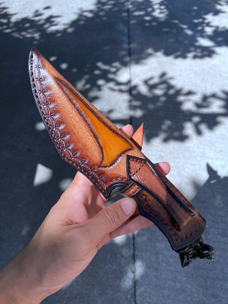 VG10 Damascus Steel Knife Manual Field