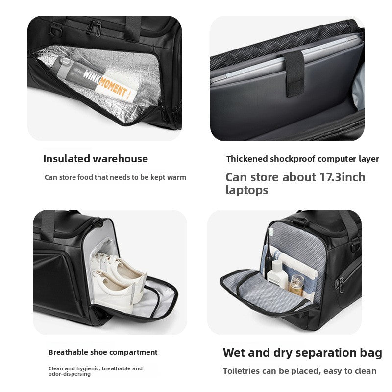 Large-capacity multi-functional travel bag