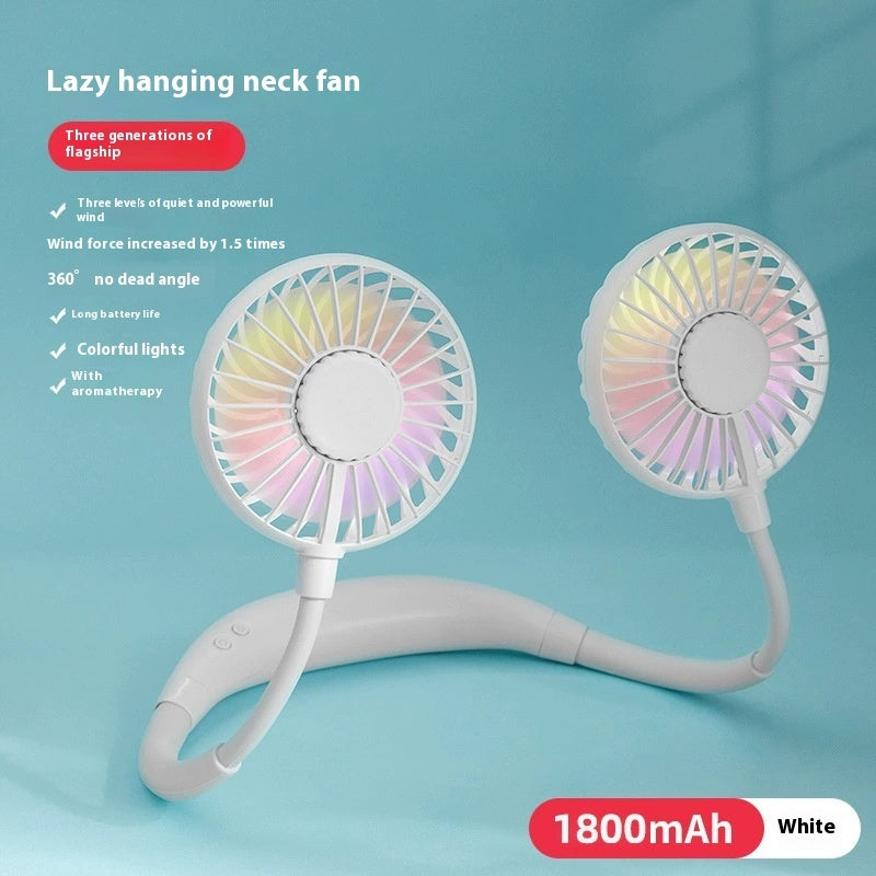 Charging Mini Portable Halter Little Fan