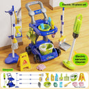 Children play house with mops