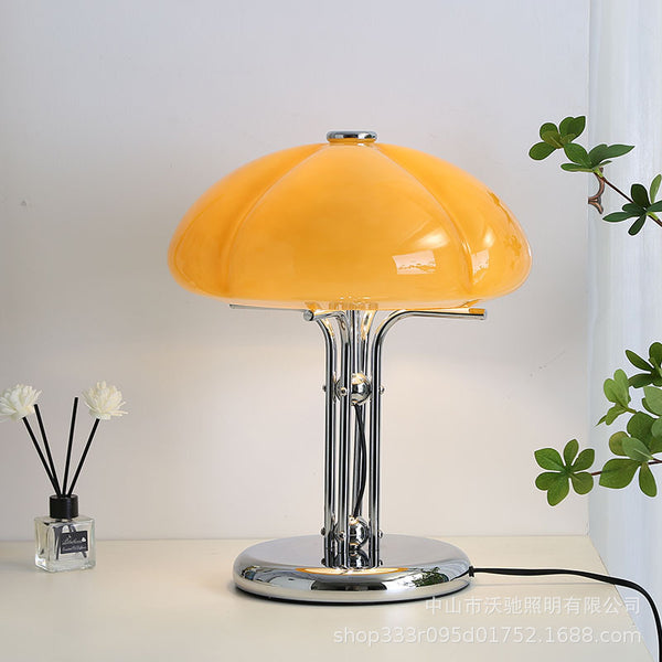 Medieval Bauhaus table lamp glass table lamp