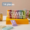 compressed face towel