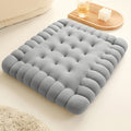 Nordic Creative Soft Plush Simulation Biscuit Office Seat Cushion