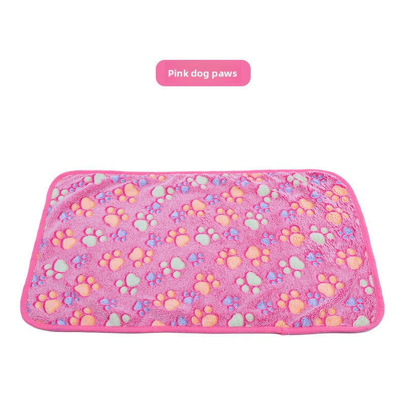 Soft Flannel Pet Blanket for Dogs and Cats