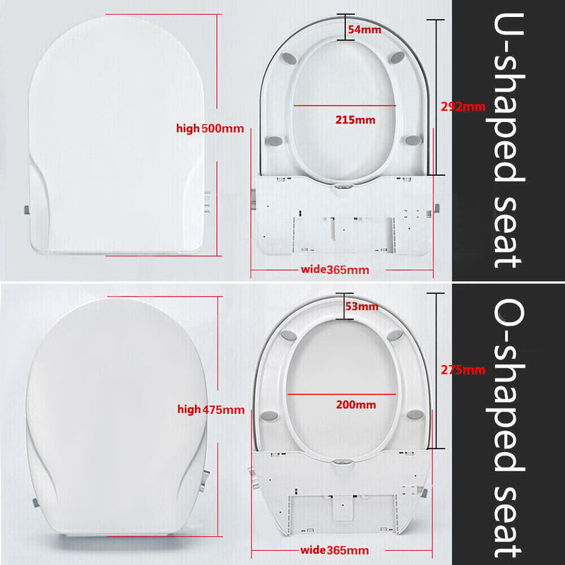 Simplus Non Electric Toilet Seat Bidet With Cover Bathroom Spray Water Wash