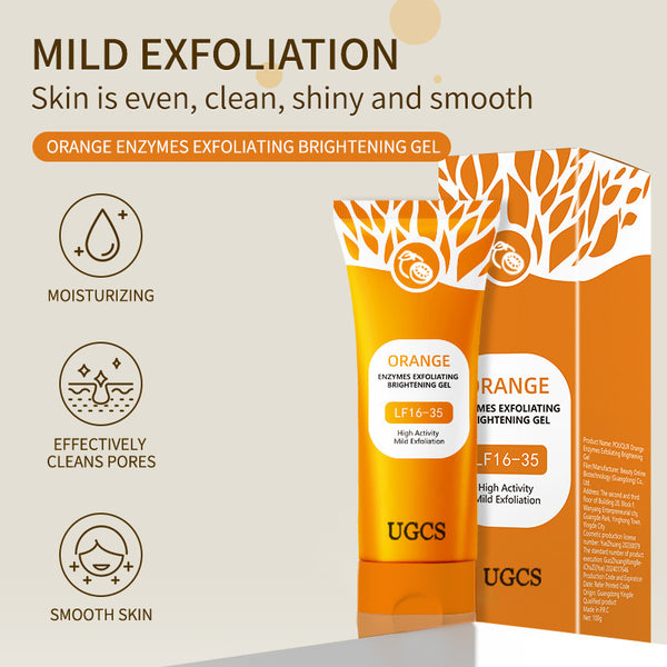 Orange Exfoliating gel