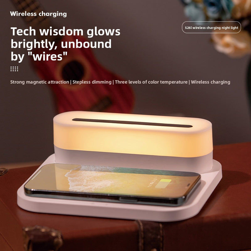 Silip 4-in-1 Wireless Charger with Clock Alarm and Night Light